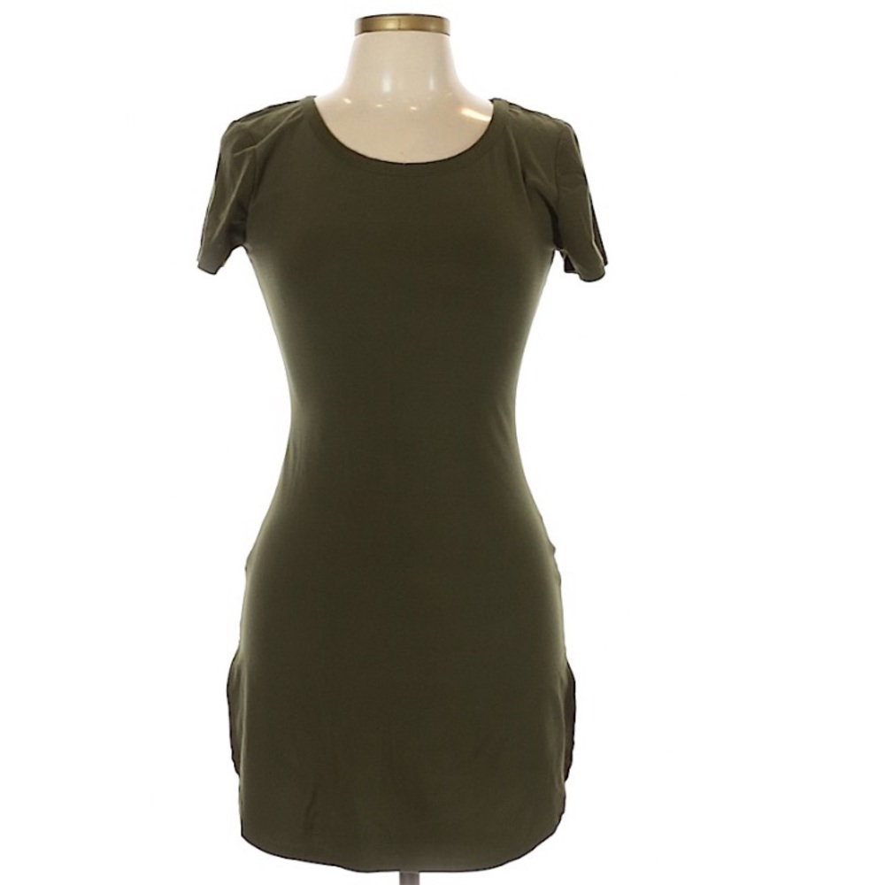 Wishful Park | Jersey mini w/high thigh slits | M